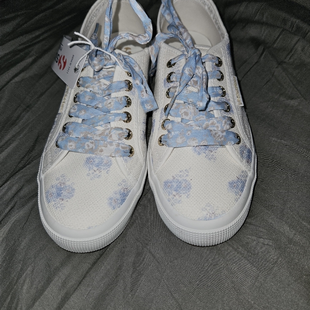 Superga x LoveShackFancy tennis shoes NWT